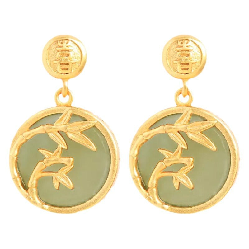 Argento Orecchino bellissimo con stile unico