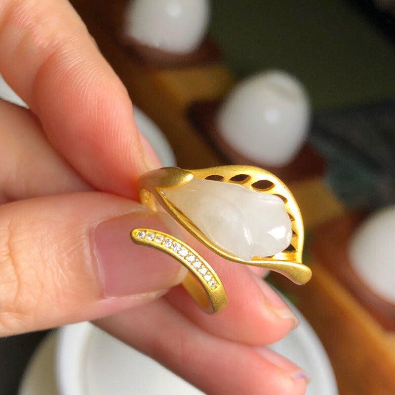 Oro Anello elegante per ogni occasione