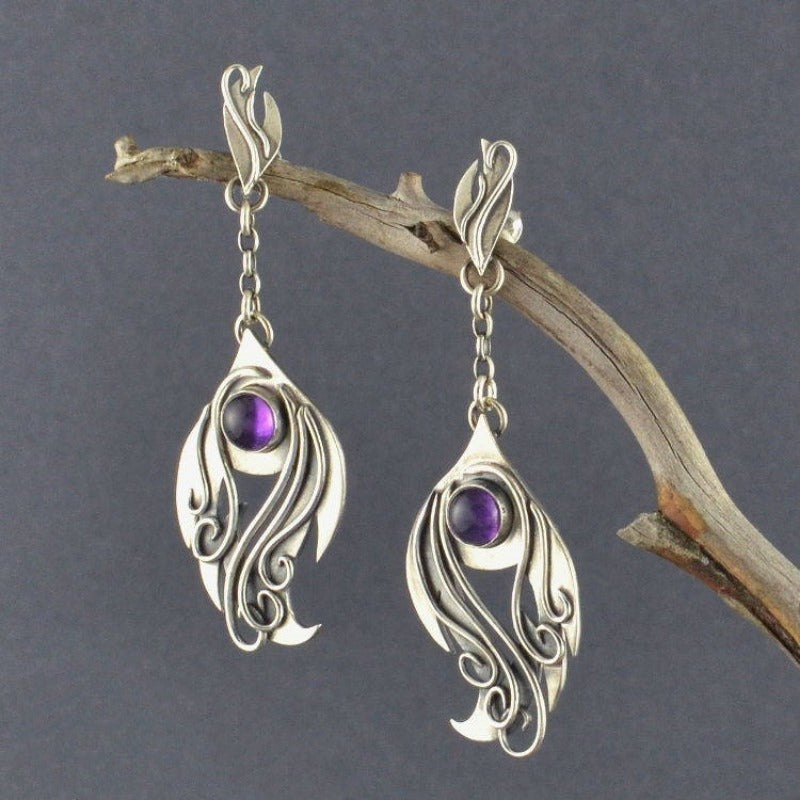 Orecchino vintage fatto a mano