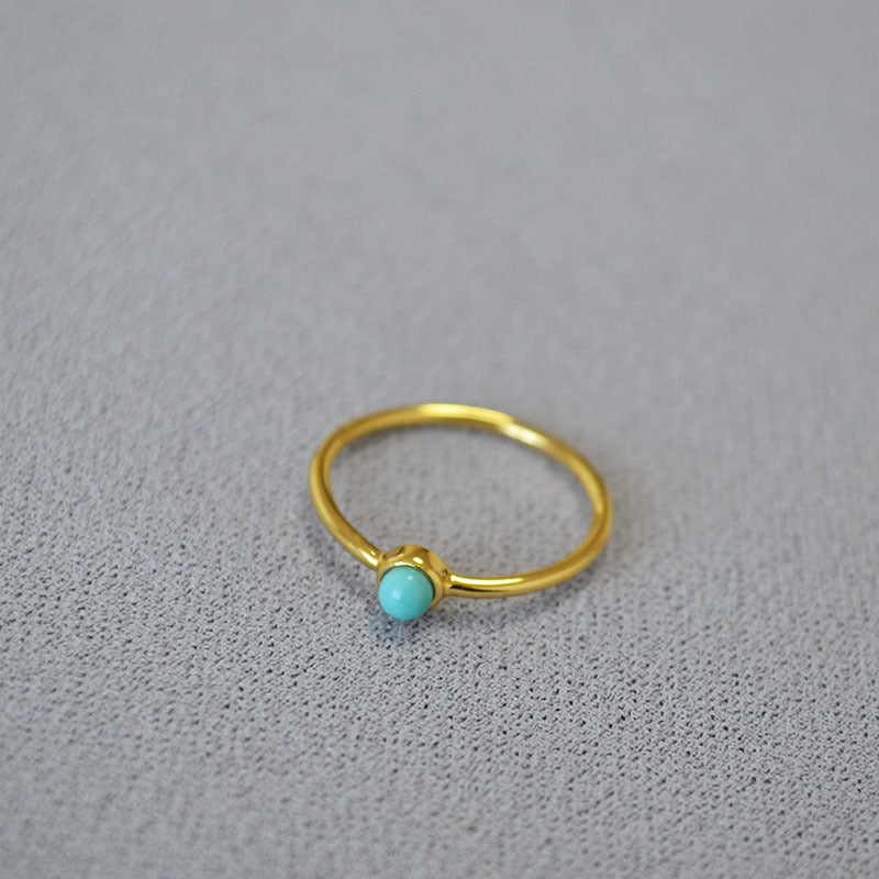 Oro Anello vintage fatto a mano