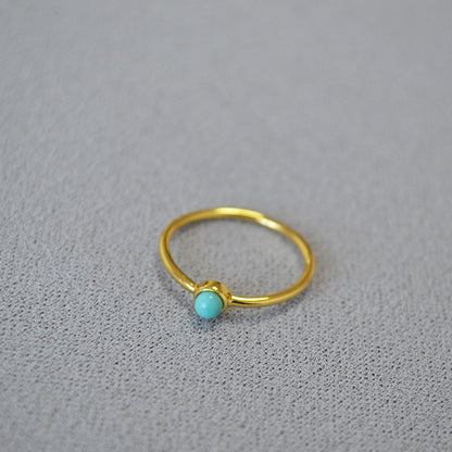 Oro Anello vintage fatto a mano
