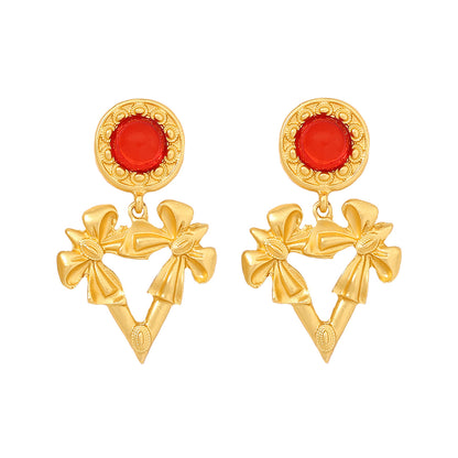 Orecchino vintage fatto a mano