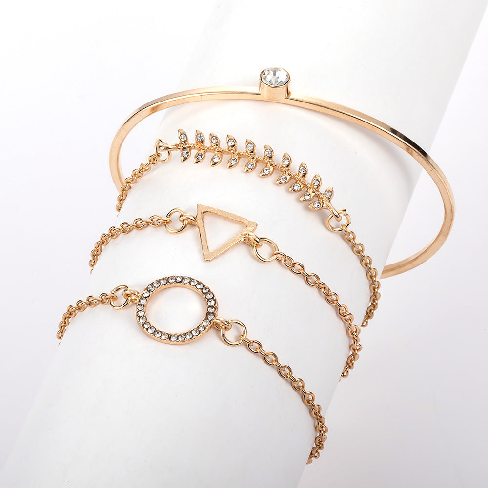 Oro Parure artigianale delicato