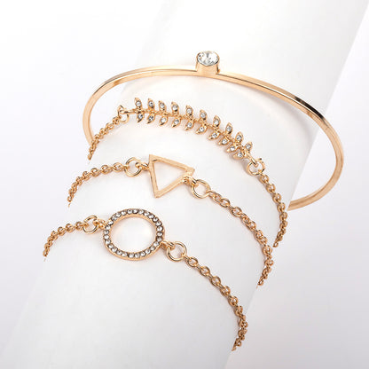 Oro Parure artigianale delicato