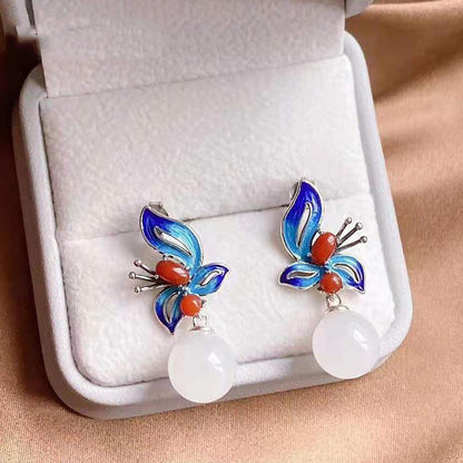 Oro Orecchino vintage fatto a mano