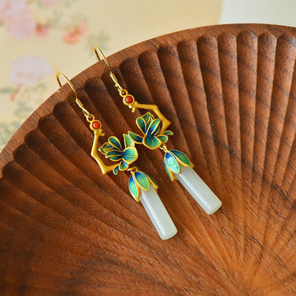 Argento Orecchino vintage fatto a mano