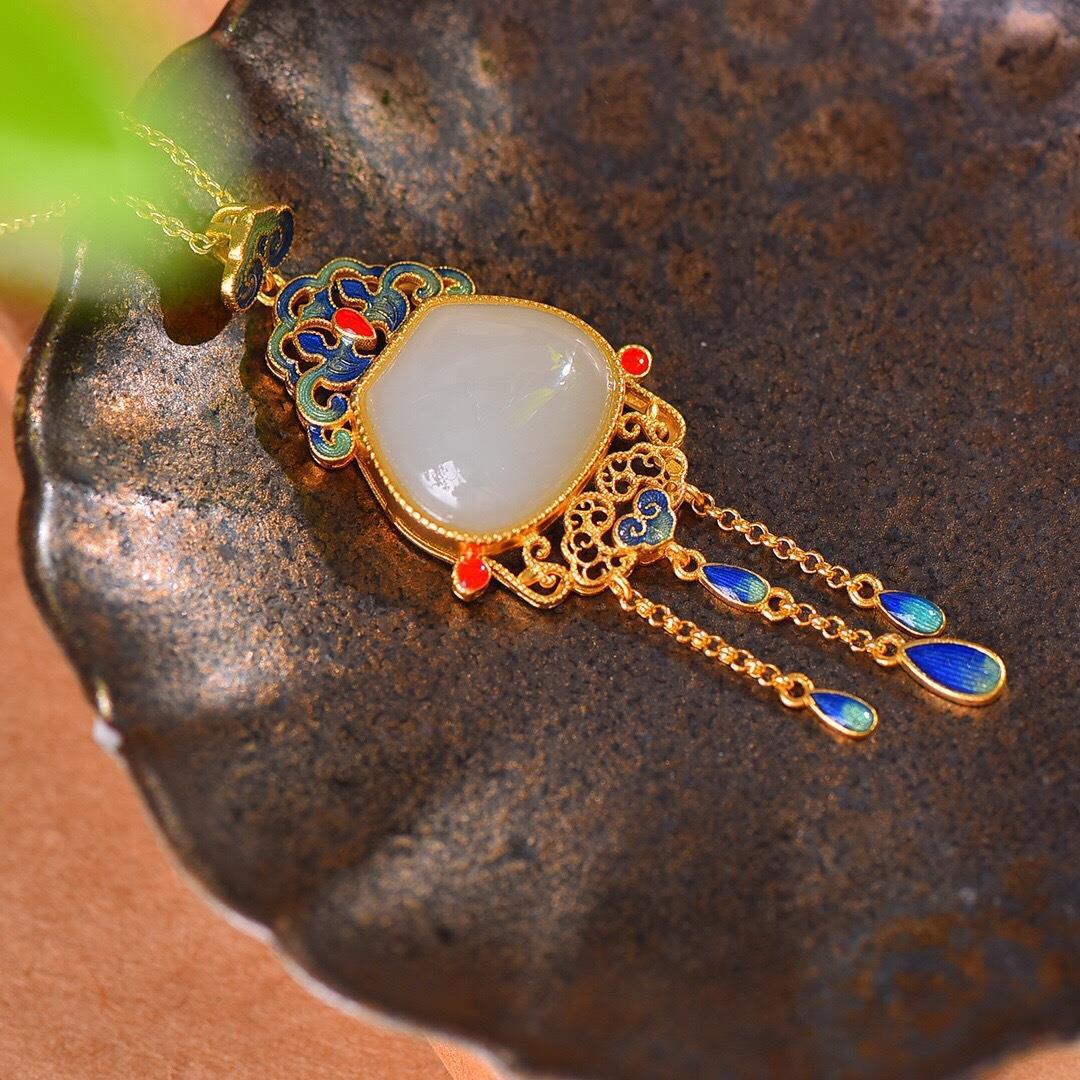 Oro Collana elegante per ogni occasione