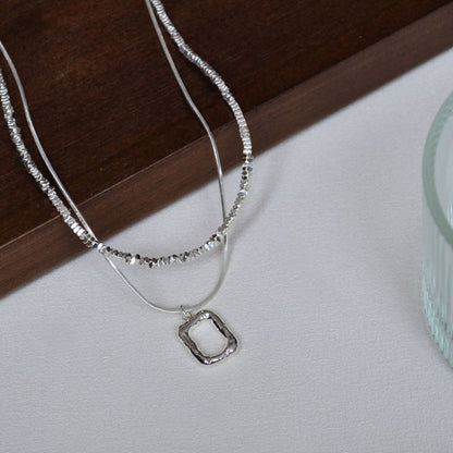 Argento Collana elegante per ogni occasione