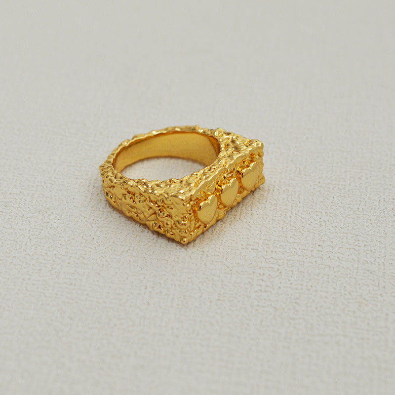 Oro Anello affascinante per ogni occasione