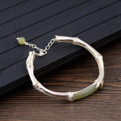 Argento Bracciale vintage fatto a mano