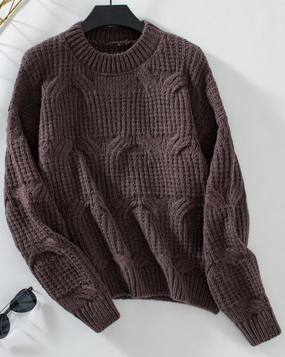 Maglione dal design curato