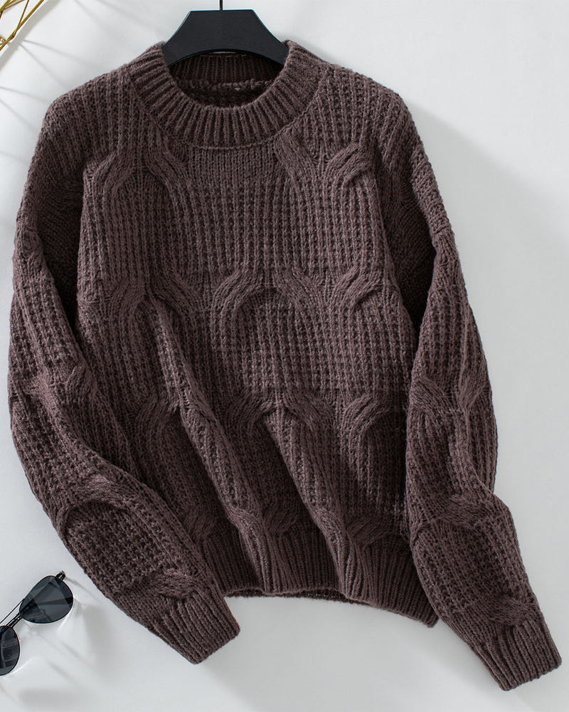 Maglione dal design curato