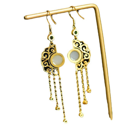 Argento Orecchino vintage fatto a mano