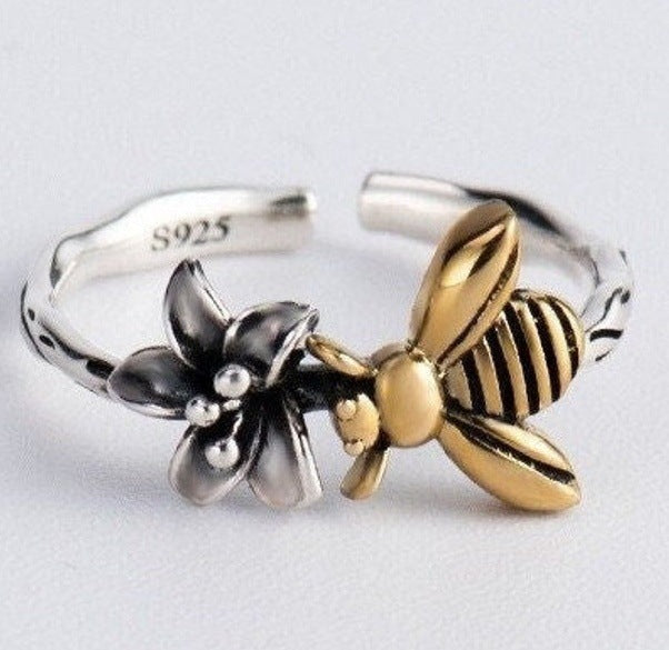 Argento Anello stupendo per uso quotidiano