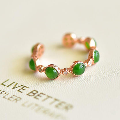 Argento Anello artigianale delicato