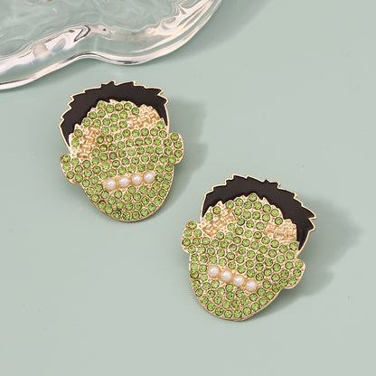 Perla Orecchino vintage fatto a mano