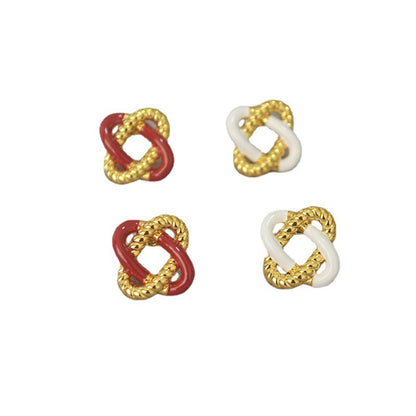 Argento Orecchino artigianale delicato