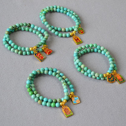 Oro Bracciale artigianale delicato