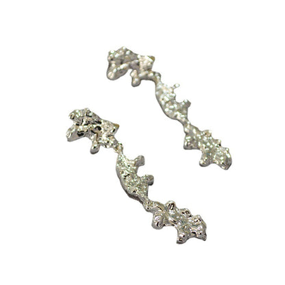 Argento Orecchino classico dal fascino senza tempo