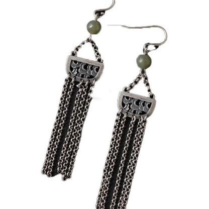 Argento Orecchino vintage fatto a mano