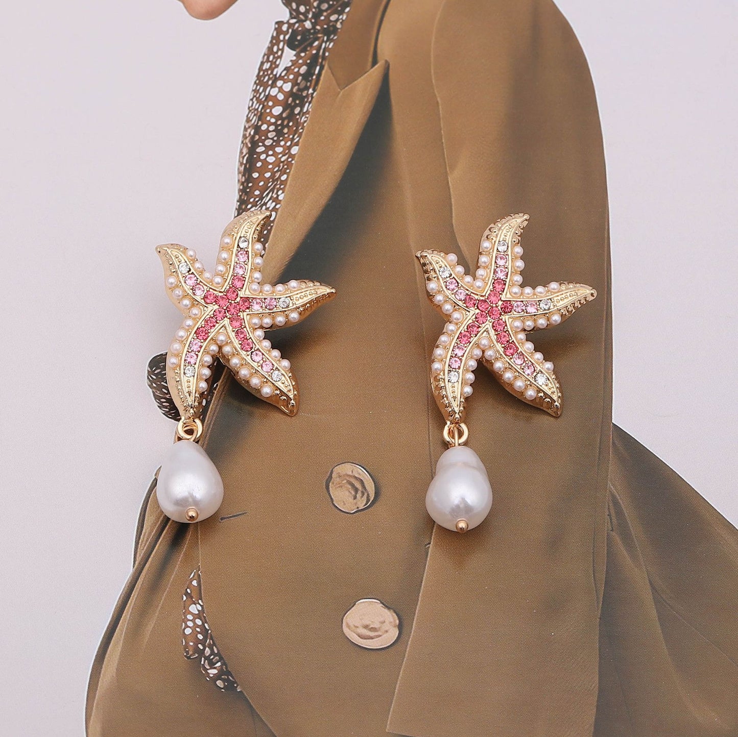 Orecchino vintage fatto a mano