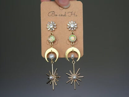 Orecchino vintage fatto a mano