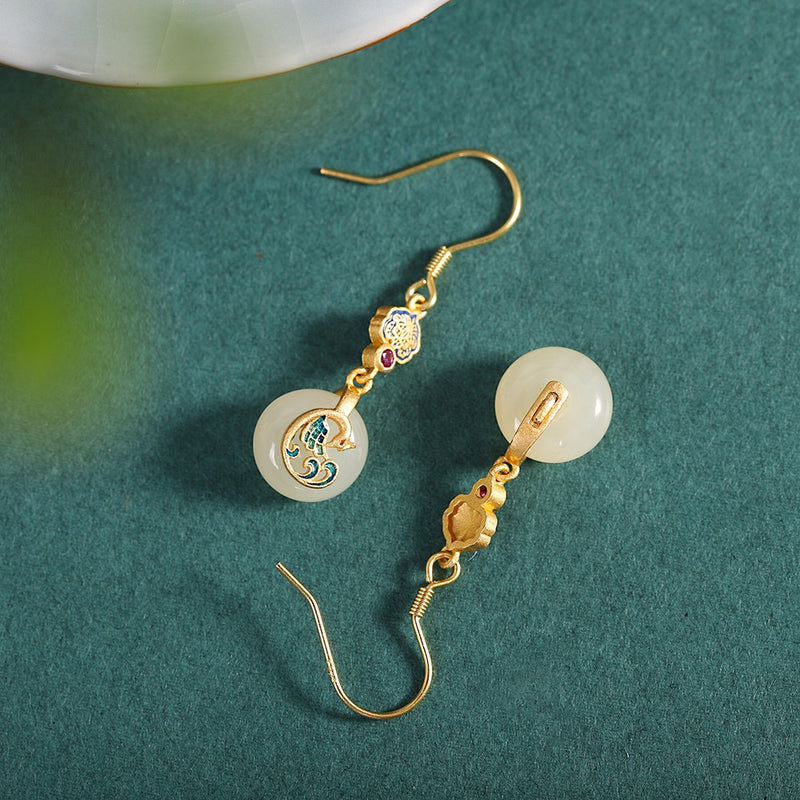 Orecchino artigianale delicato