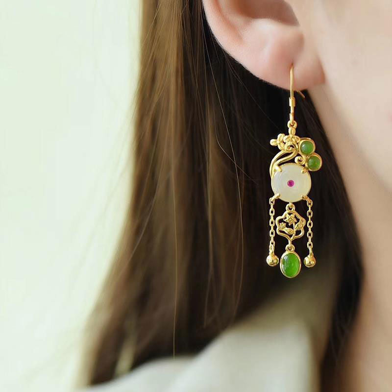 Argento Orecchino romantico per momenti speciali