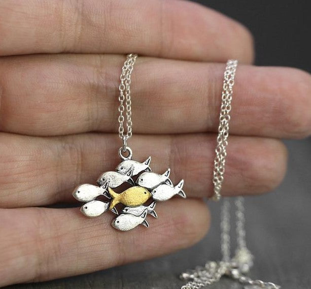 Oro Collana elegante per ogni occasione