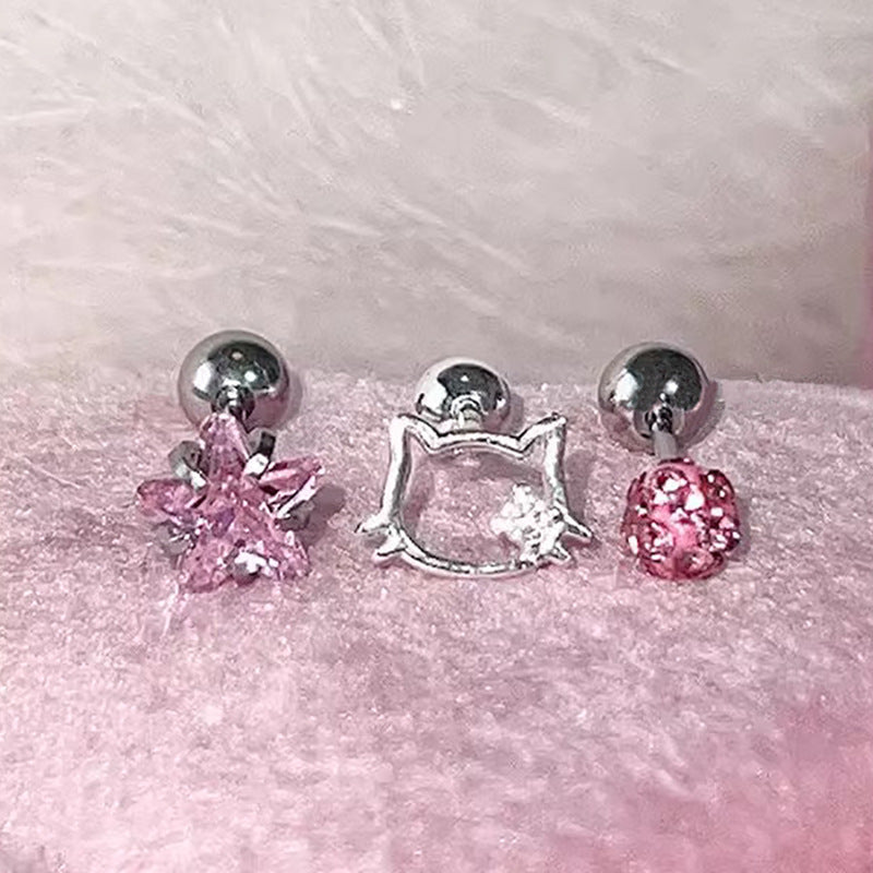 Orecchino romantico per momenti speciali