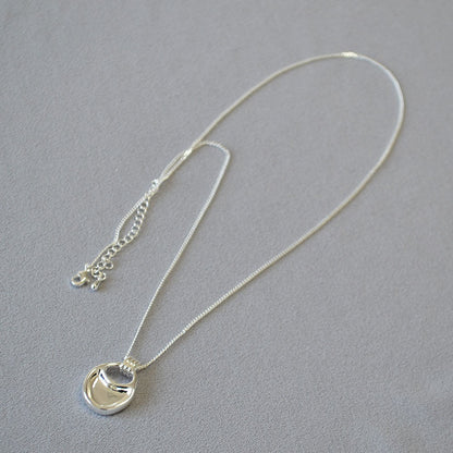 Argento Collana vintage fatto a mano