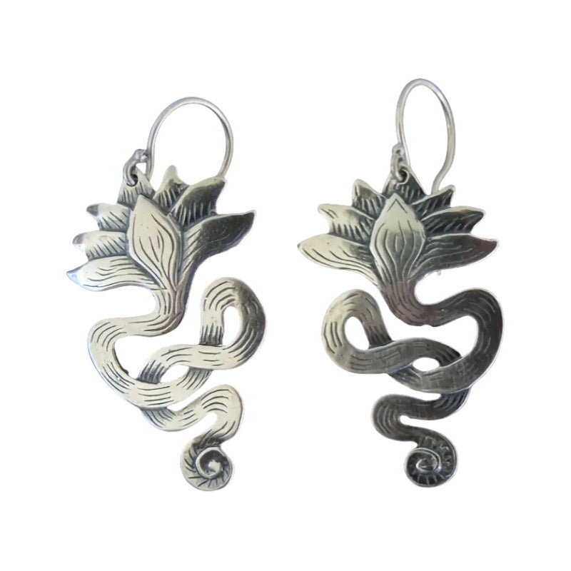 Orecchino vintage fatto a mano