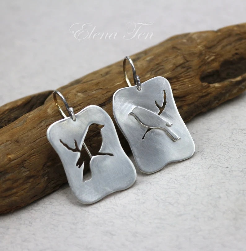 Orecchino vintage fatto a mano