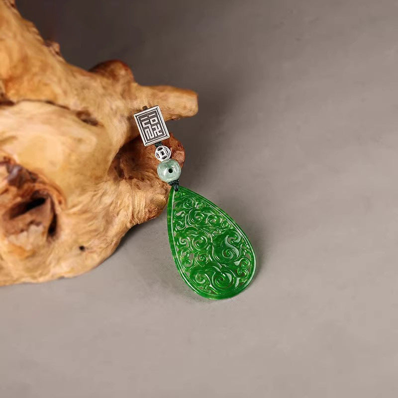 Argento Ciondolo artigianale delicato