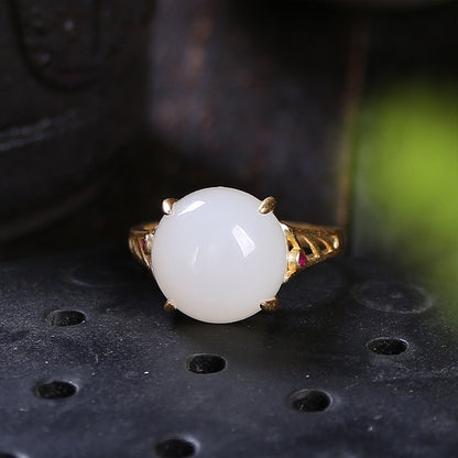 Argento Anello vintage fatto a mano