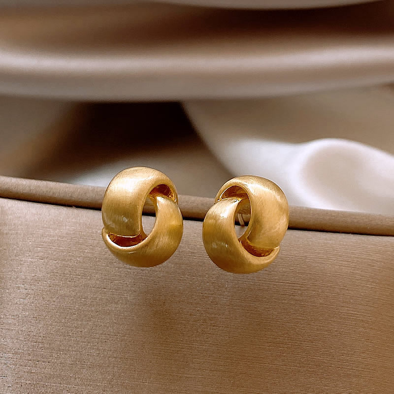 Oro Orecchino stupendo per uso quotidiano