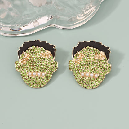 Perla Orecchino vintage fatto a mano