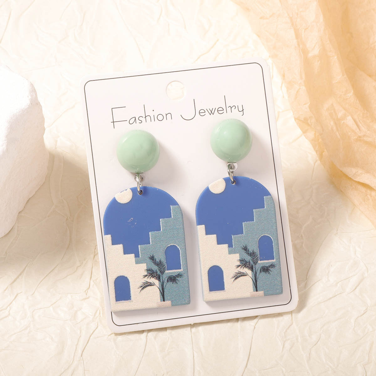 Orecchino vintage fatto a mano