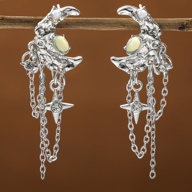 Orecchino artigianale delicato