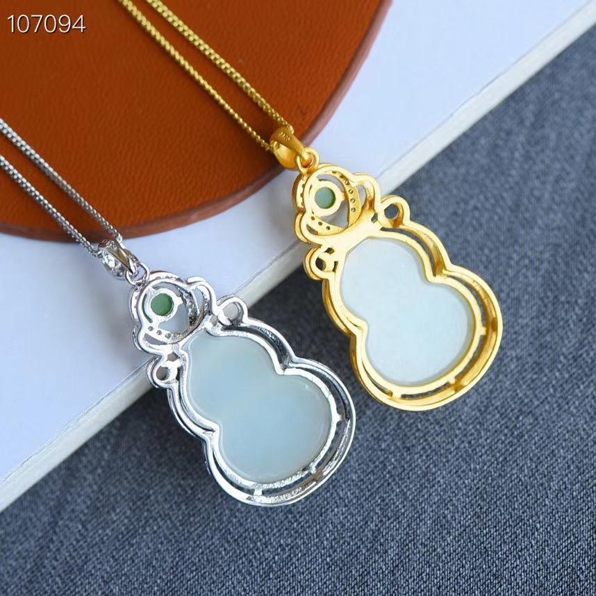 Argento Collana vintage fatto a mano