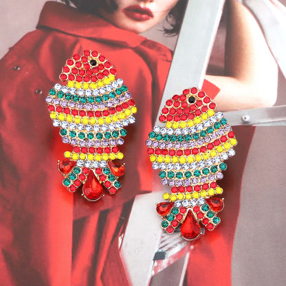 Orecchino artigianale delicato