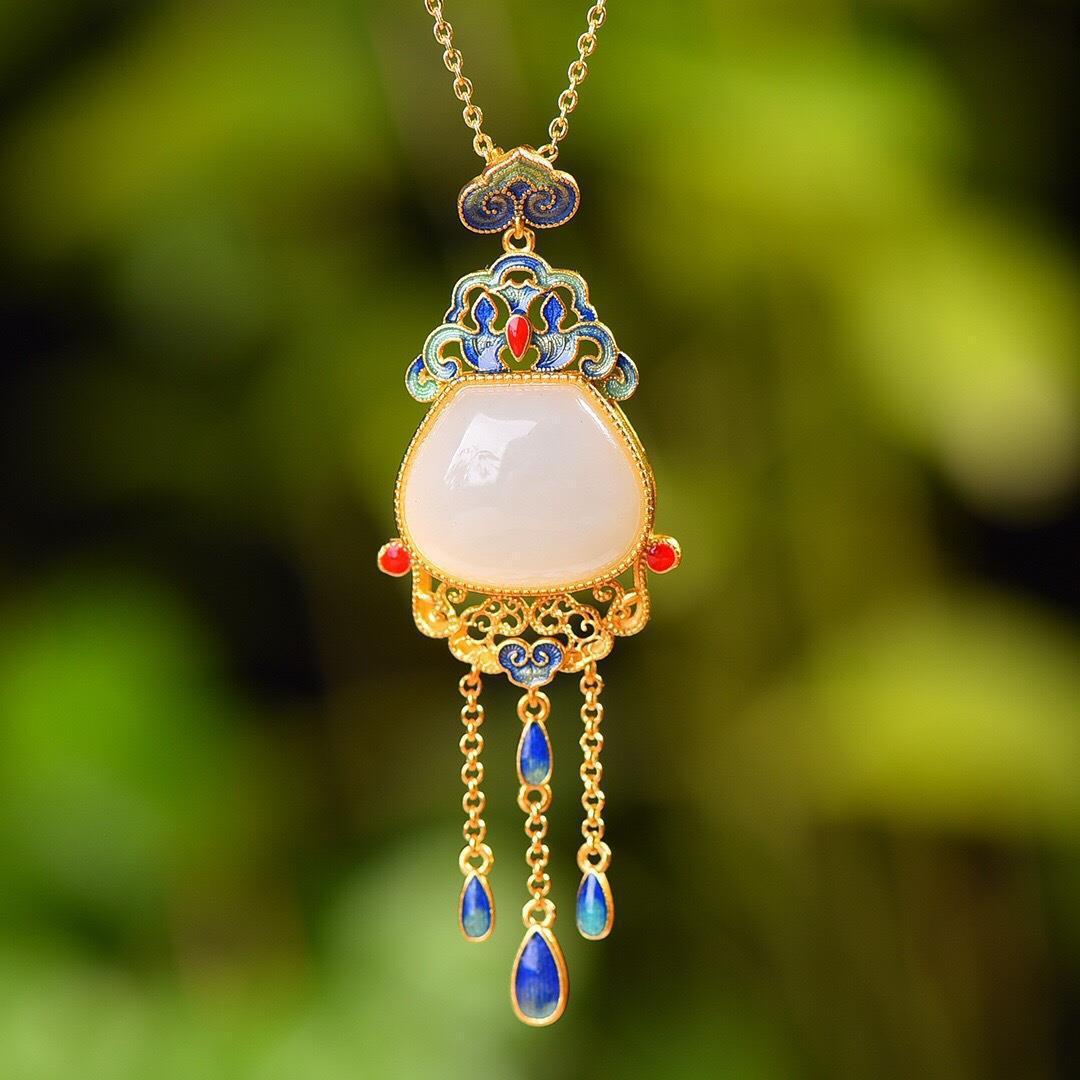 Oro Collana elegante per ogni occasione