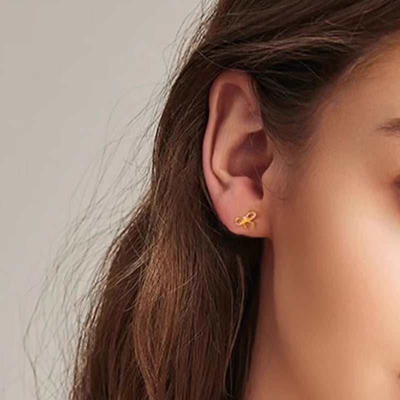 Orecchino vintage fatto a mano