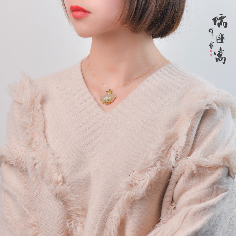 Oro Collana elegante per ogni occasione