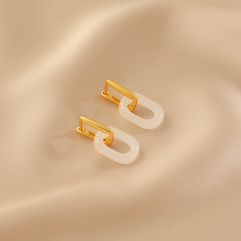 Argento Orecchino stupendo per uso quotidiano