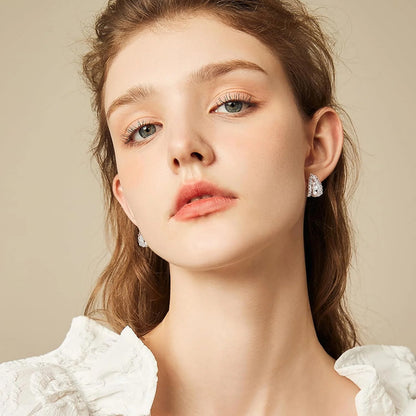 Argento Orecchino vintage fatto a mano