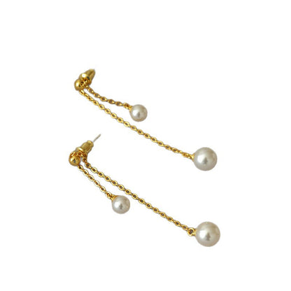 Argento Orecchino bellissimo con stile unico