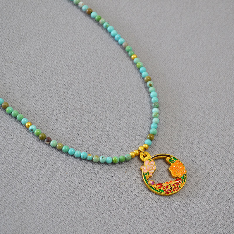 Oro Collana stupendo per uso quotidiano