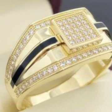 Oro Anello classico dal fascino senza tempo