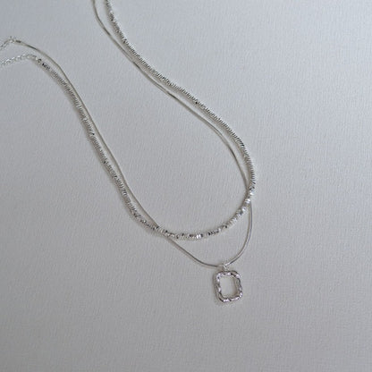 Argento Collana elegante per ogni occasione